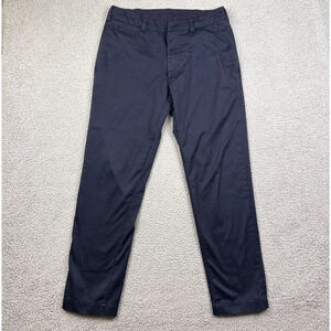 Nanamica Pants Mens 30x29 Navy Blue Trousers Japanese Chino Minimalist